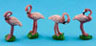 Dollhouse Miniature Pink Flamingo
