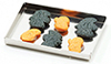 Dollhouse Miniature Halloween Cookies On Baking Sheet