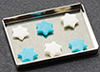 Dollhouse Miniature Hanukkah Cookies On Baking Sheet