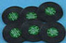 Dollhouse Miniature Lap Records 6Pcs.