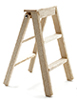 Dollhouse Miniature 2" Step Ladder