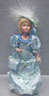 Dollhouse Miniature Victorian Porcelain Lady-Light Blue