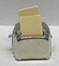 Dollhouse Miniature Toaster with Toast