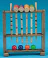 Dollhouse Miniature Croquet Set