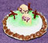 Dollhouse Miniature Cake, Graveyard