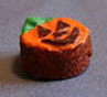 Dollhouse Miniature Cake, Jack-O-Lantern