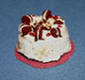 Dollhouse Miniature Cake, Oreo Cherry