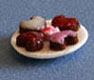 Dollhouse Miniature Cakes, Mini Hearts