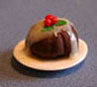 Dollhouse Miniature Christmas Pudding Victorian