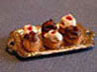 Dollhouse Miniature Cupcakes, Mixed