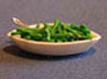 Dollhouse Miniature Green Beans Side Dish