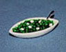 Dollhouse Miniature Peas and Onions Side Dish