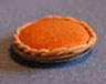 Dollhouse Miniature Pie Pumpkin