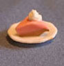 Dollhouse Miniature Pie Slice Strawberry