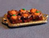 Dollhouse Miniature Brownies, Halloween, Choc