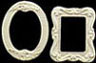 Dollhouse Miniature Picture Frames, 1/Pair