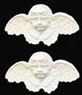 Dollhouse Miniature Applique, 2/Pk