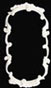 Dollhouse Miniature Ceiling Carving, 1 Pair