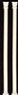 Dollhouse Miniature Column, 1/Pair (Half Round) 11" X 3/4