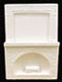 Dollhouse Miniature Half Scale Fireplace