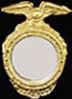 Dollhouse Miniature Ornate Mirror
