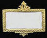 Dollhouse Miniature Ornate Mirror