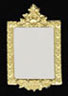 Dollhouse Miniature Ornate Mirror