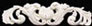 Dollhouse Miniature Top Trim