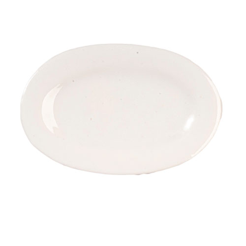 Oval Cer.Plate/White Oval Cer.Plate/White