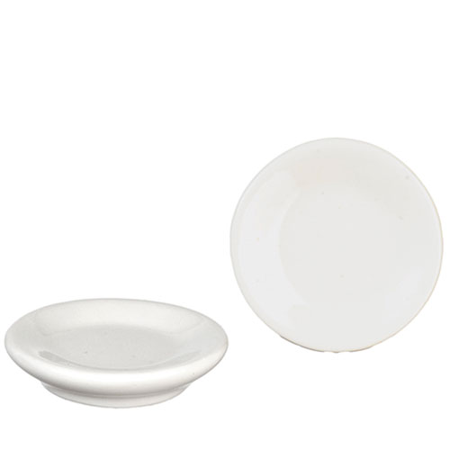 Round Ceramic Plate/White Round Ceramic Plate/White