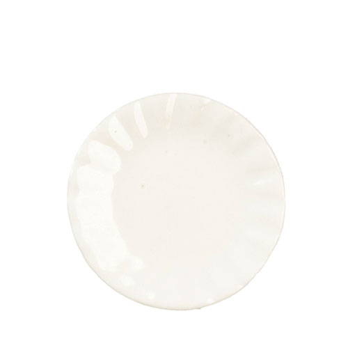 Round Ceramic Plate/White Round Ceramic Plate/White