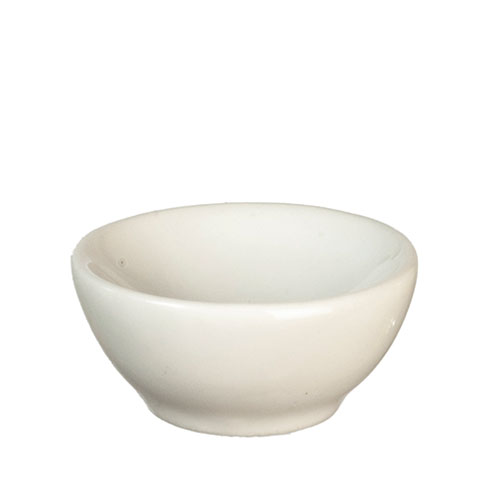 Round Ceramic Bowl/White Round Ceramic Bowl/White