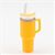 Tumbler with Removeable Lid and Straw, Orange