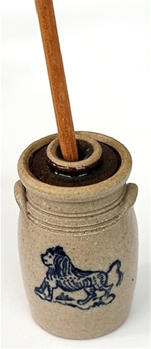 Carolyn Curran Stoneware Butter Churn