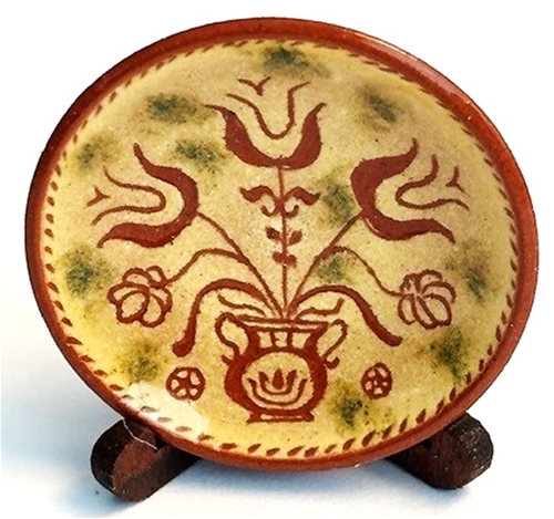 Jane Graber Redware Plate