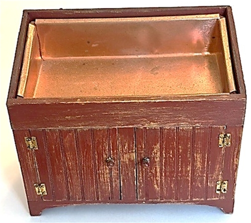 CJ Miniatures Copper Sink