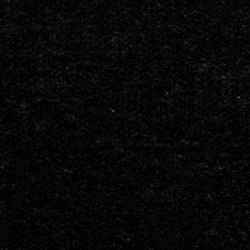 Dollhouse Miniature Carpet: Black 14 X 20