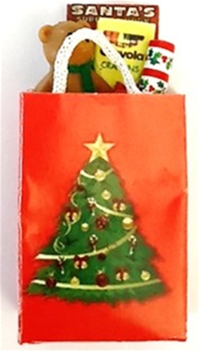 Filled Christmas Tree Bag