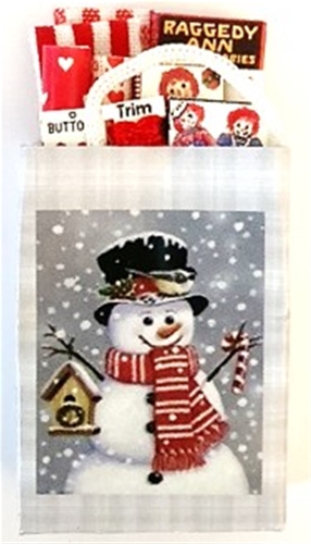 Filled Snowman Bag #2