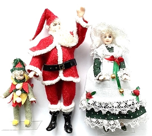 1/2" Santa Family