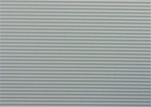 Dollhouse Miniature Tin Roof Panel, Gray, 12 X 16, 1/Pk