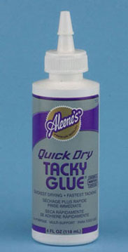 Dollhouse Miniature Quick Dry Tacky Glue, 4 Oz