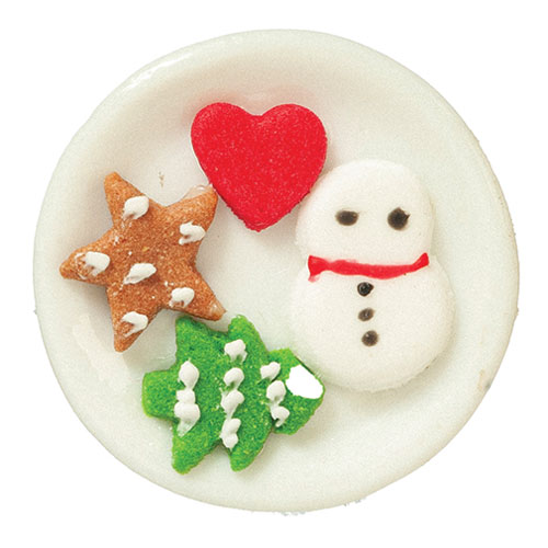 Christmas Cookies/Plate