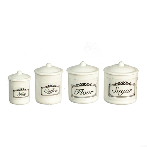 Canister Set, White