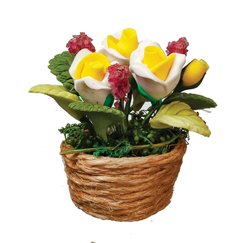 Yellow and White Roses