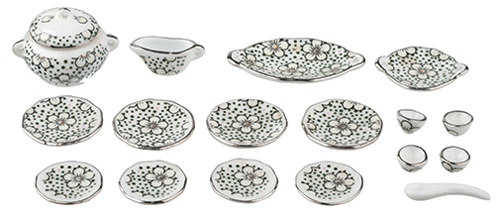 Bloom Daisies Table Set, 18 pc.