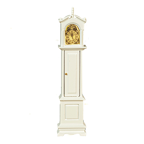 Grandfather Clock, White