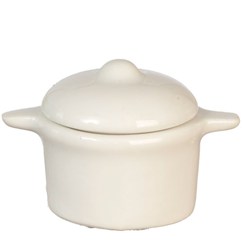 Ceramic Pot/White