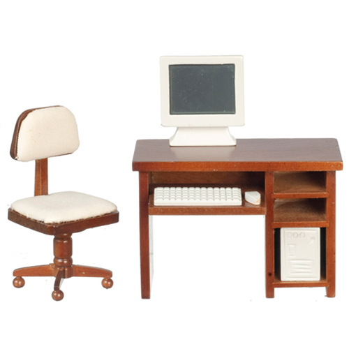 Computer Desk/Walnut