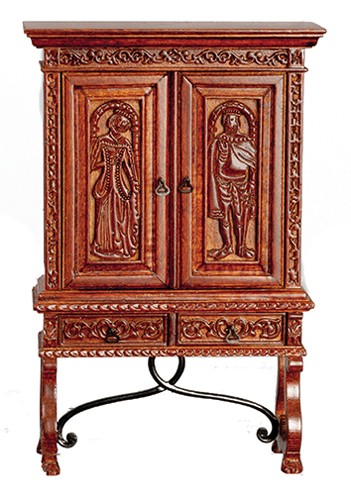 Spanish Sacristy Cupboard, 15th Century